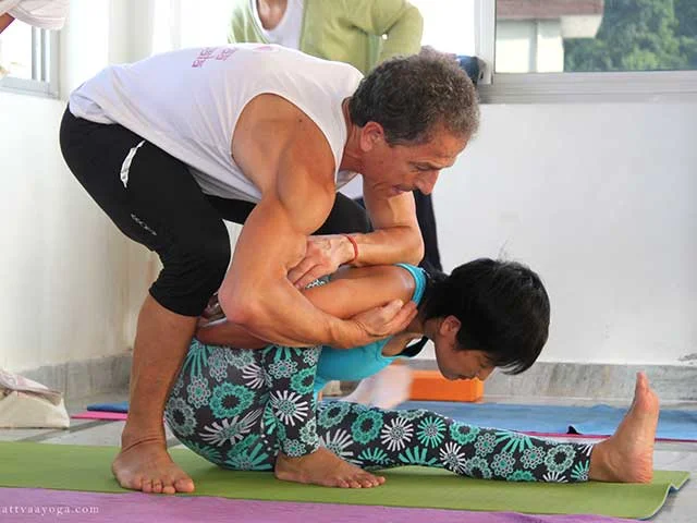 Snapshot from the 50-hour Yoga Teacher Training Course in Rishikesh